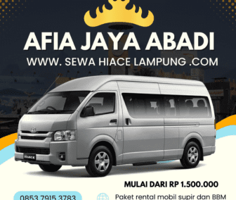 Rental Hiace Lampung Jakarta