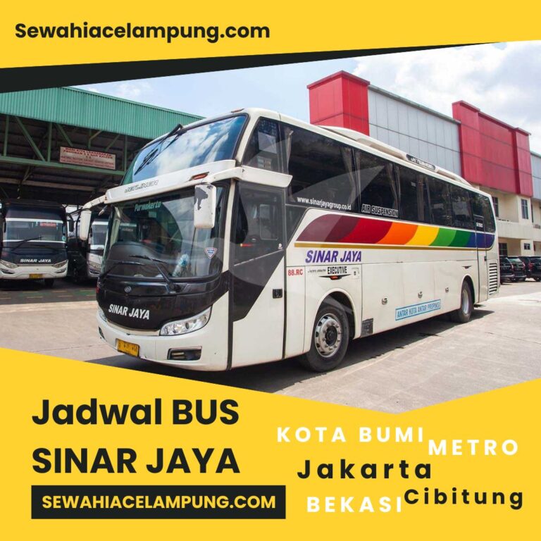 Jadwal Bus Sinar Jaya Lampung Jakarta
