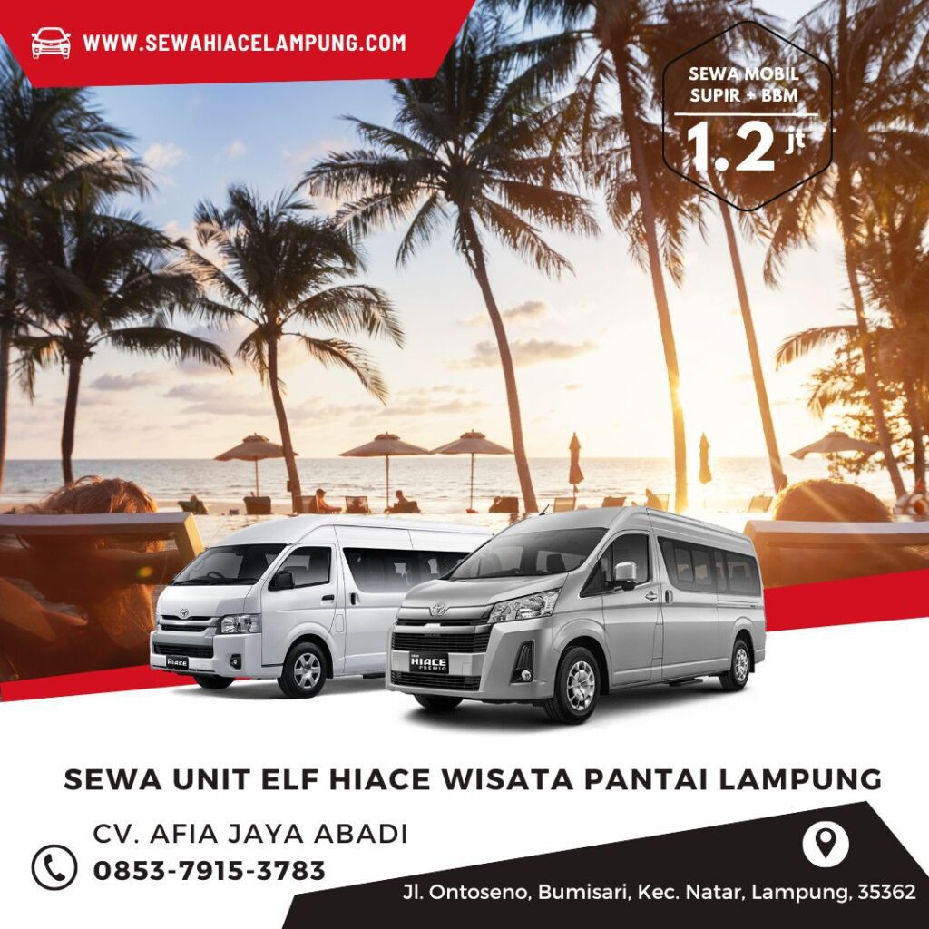 Rental Hiace Lampung 14 Kursi Harian
