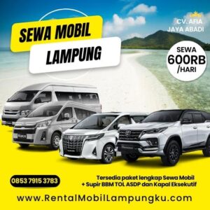 Rental Mobil Bandar Lampung Avanza Innova Hiace Elf