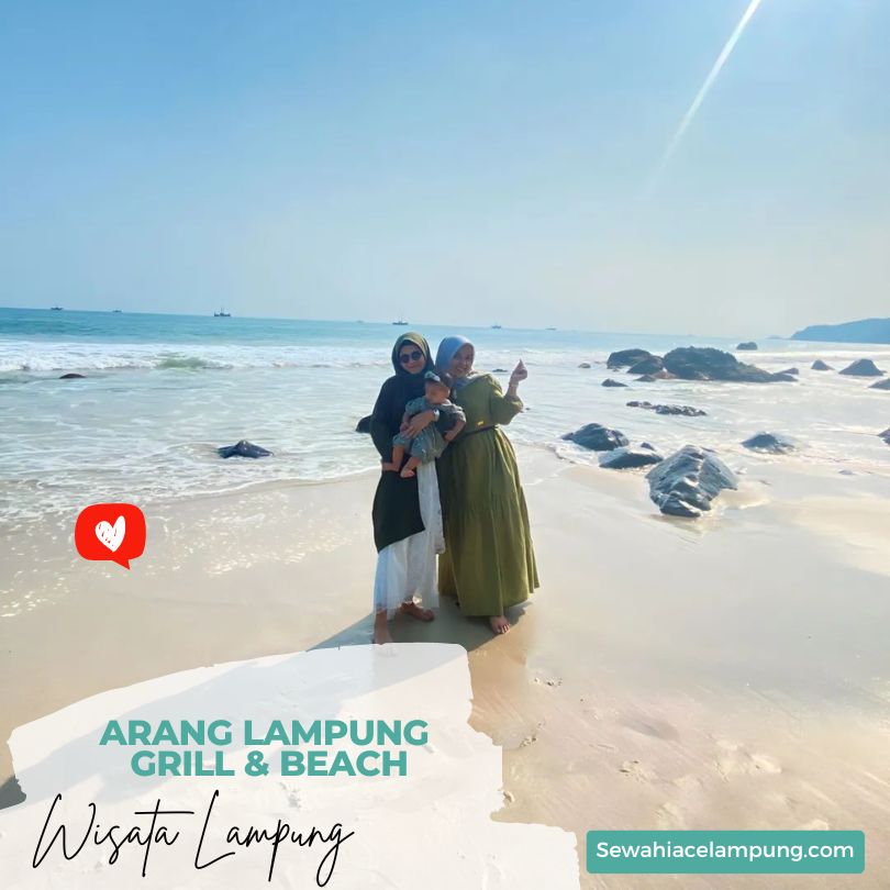 Pantai Arang Lampung Spot Foto