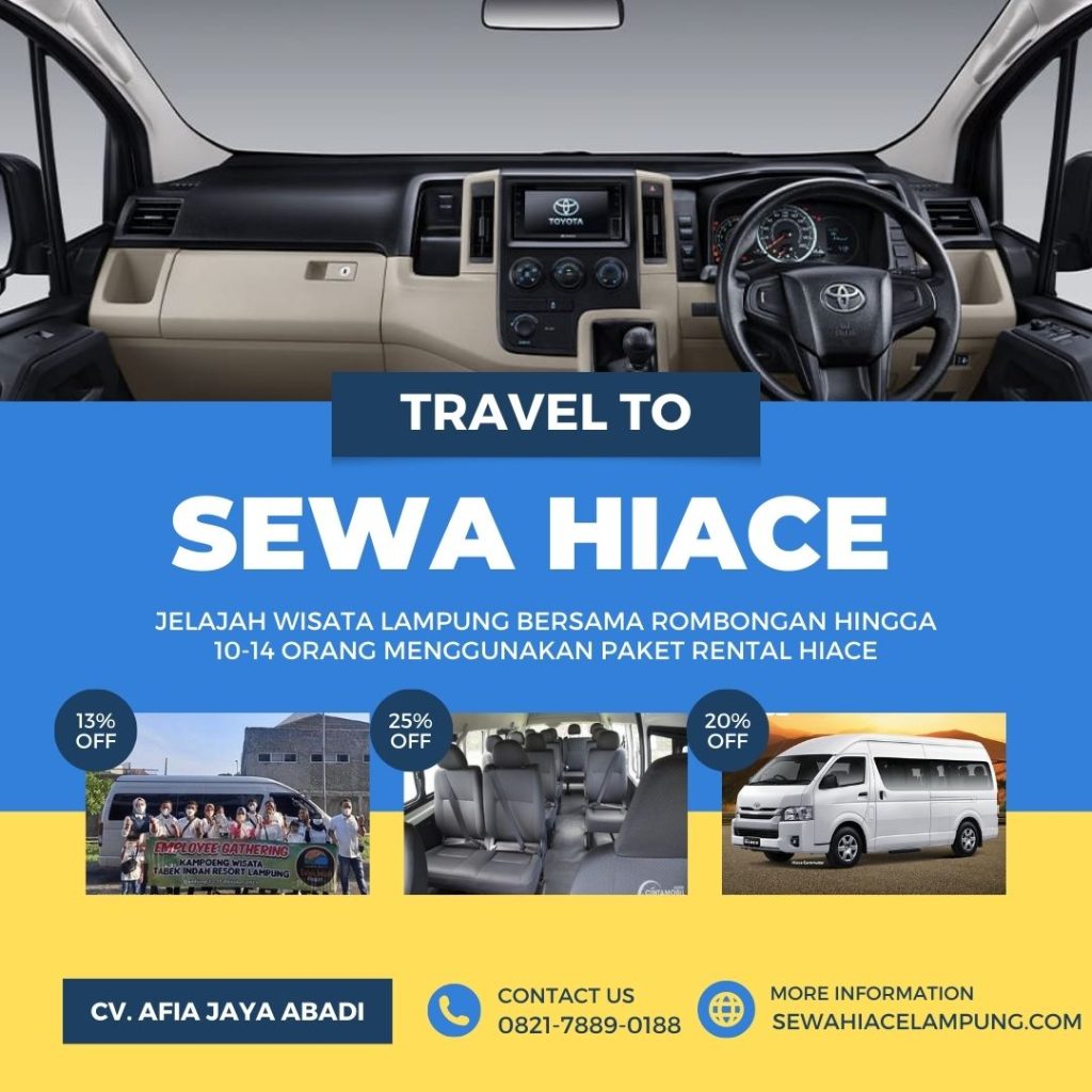 Sewa Hiace Lampung Wisata