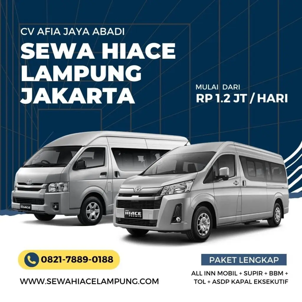 Sewa Mobil Lampung Terbaik 5 Rekomendasi Wisata