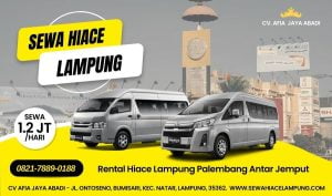 Sewa Hiace Premio Kedamaian Bandar Lampung 082178890188