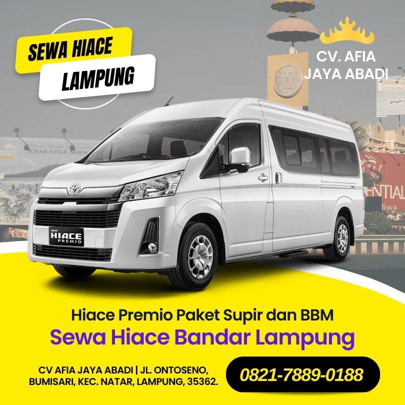 Sewa Hiace Pringsewu CV. Afia Jaya Abadi