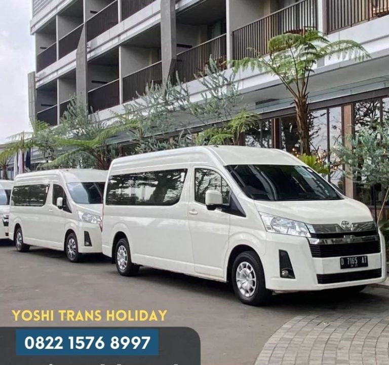 Sewa Mobil Hiace Jakarta Bandung Paket Tour 24 Jam