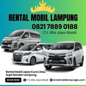 Rental Mobil Lampung Paket Supir Harga Murah Bandar Lampung