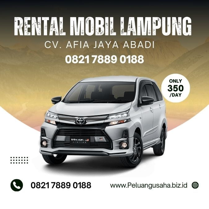 Sewa Mobil Avanza Natar Lampung Selatan