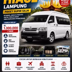 Rental Hiace Menuju Way Kambas Lampung Bersama Rombongan