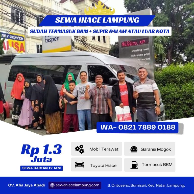 Jasa Rental Mobil Batiqa Hotel Lampung