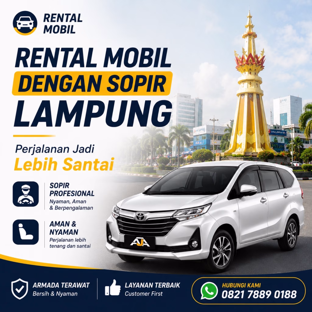 Sewa Mobil Murah Bandar Lampung Harga Bersahabat Armada Lengkap