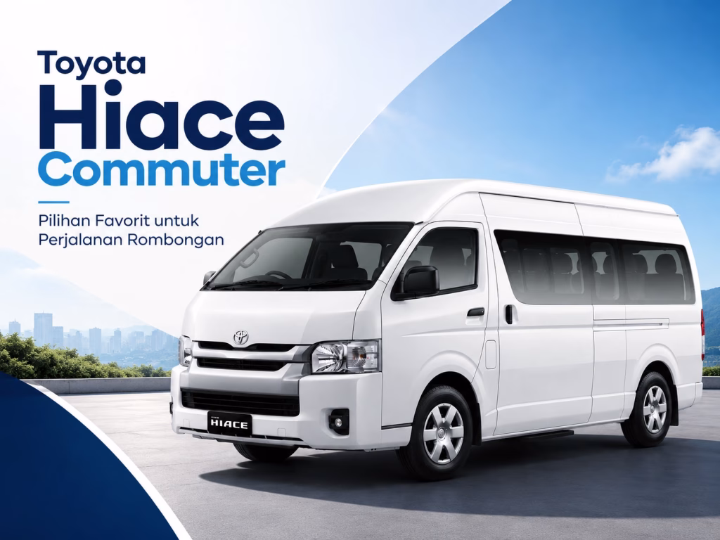 Sewa mobil Toyota Hiace Commuter